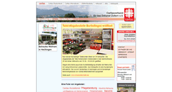 Desktop Screenshot of caritas-zollern.de
